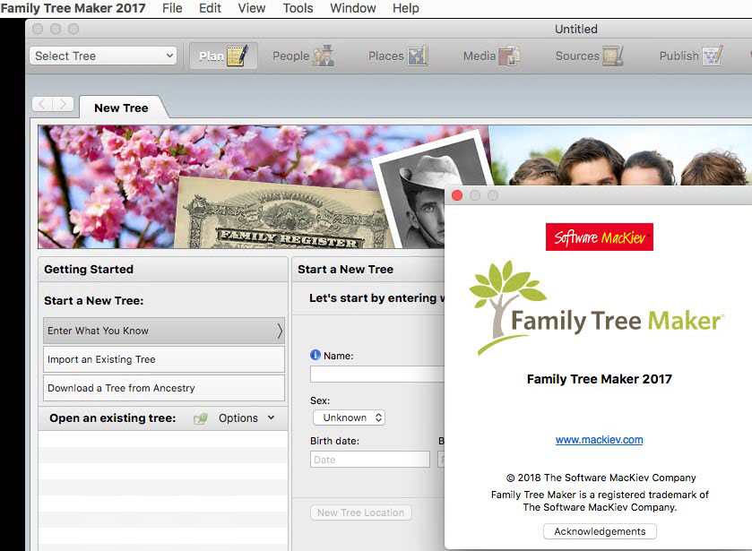 Family tree maker 2017 for mac download
