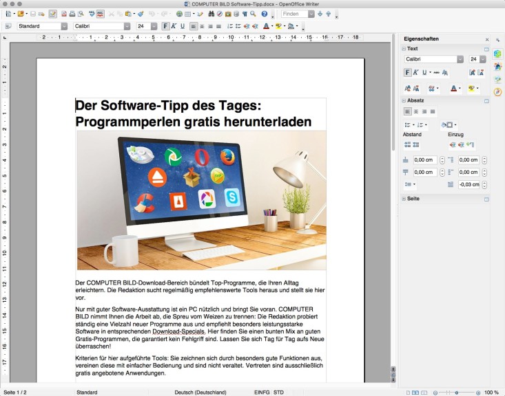 open office download free for windows 10